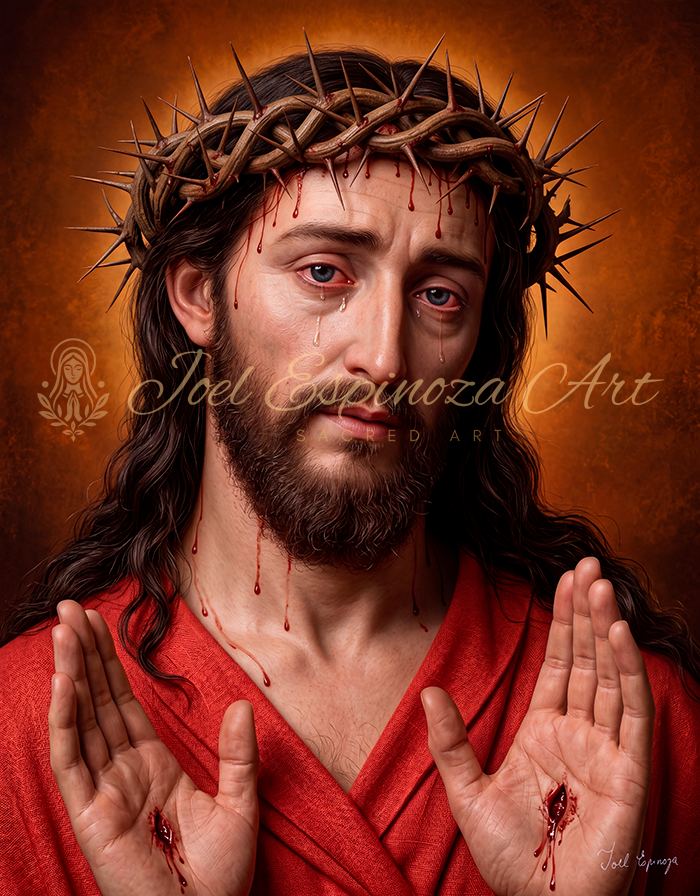 Cristo con Corona de Espinas