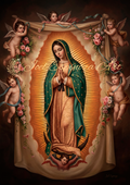Adoración a la Virgen de Guadalupe