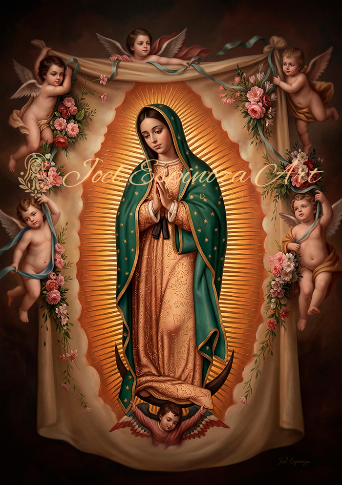 Adoración a la Virgen de Guadalupe